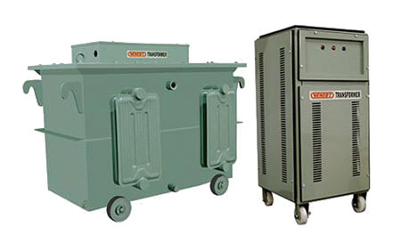 Air/oil cooled transformers